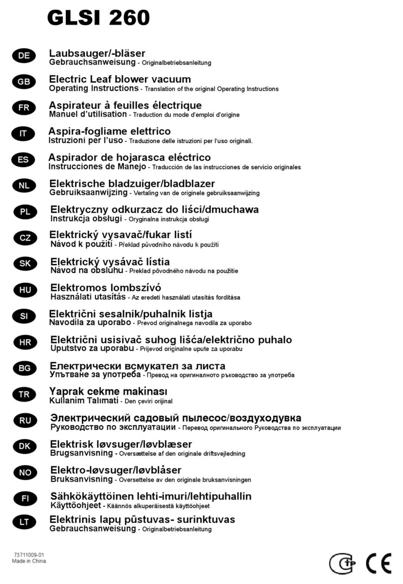 Ikra GLSI 260 operating instructions