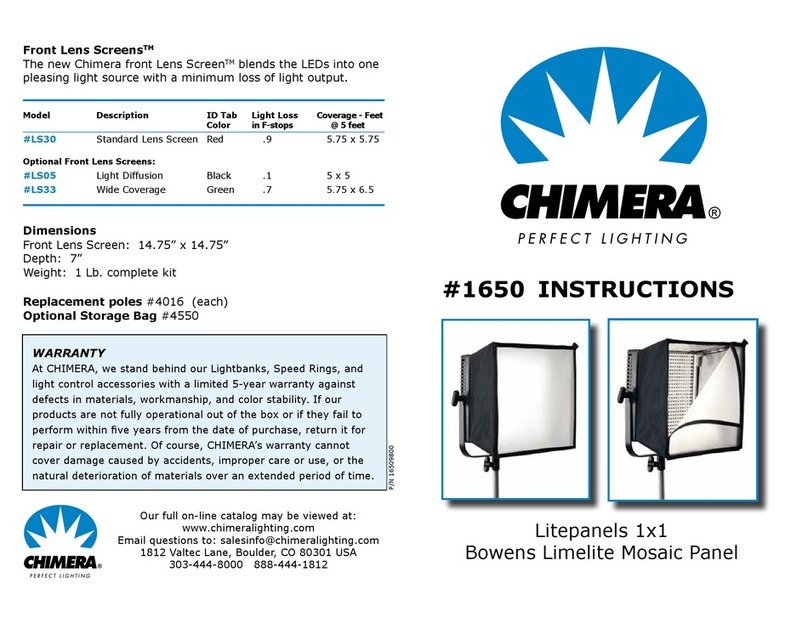Chimera 1650 instructions