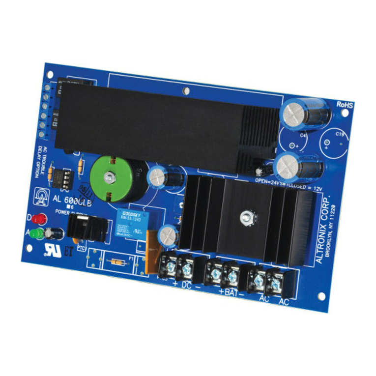Altronix AL600ULB User manual