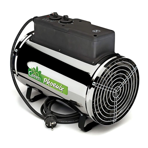 Bio Green Phoenix 2.8 Installation and operating instruction