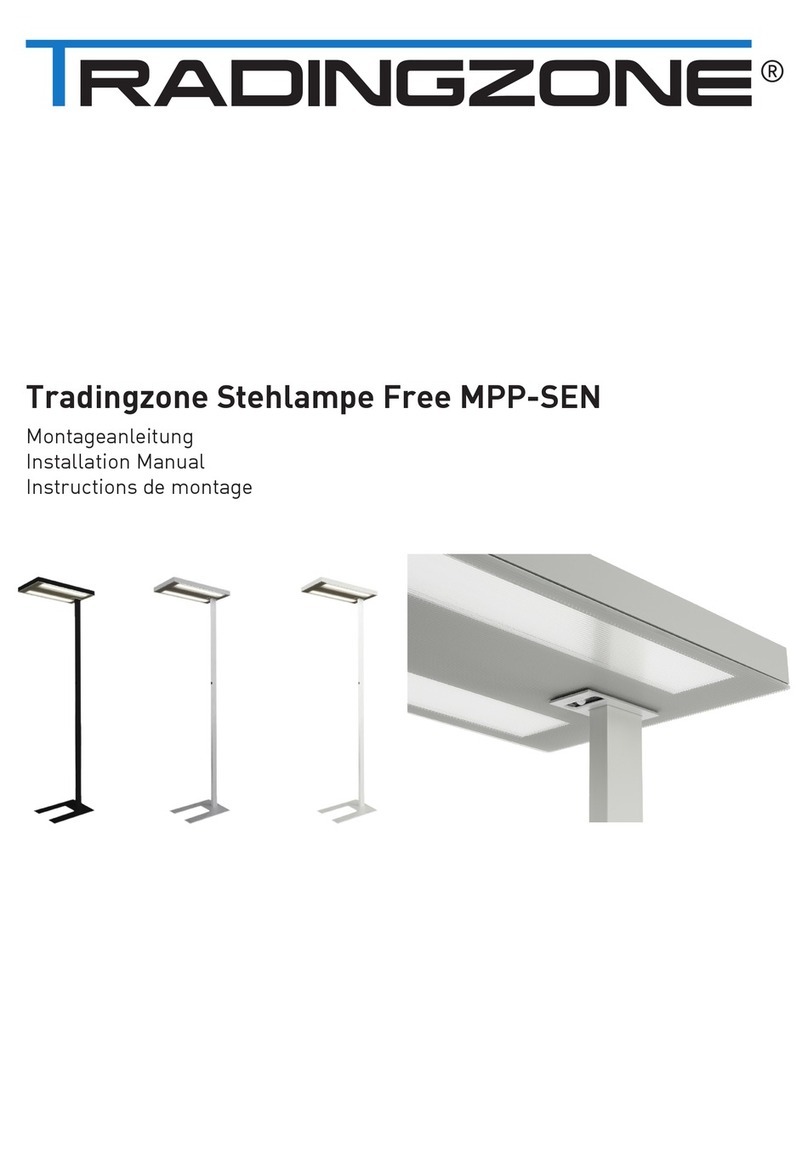 TRADINGZONE Stehlampe Free MPP-SEN installation manual