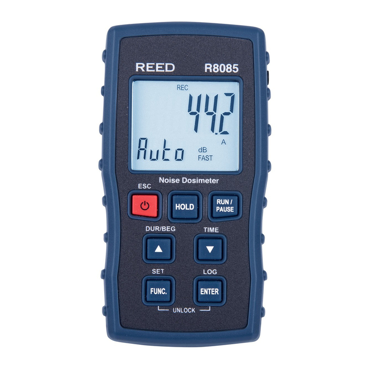 Reed Instruments R8085 User manual