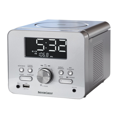 Silvercrest SCUR 3 A1 Product information sheet Silvercrest SCUR 3 A1 Product information sheet