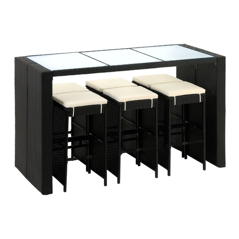 Deuba Wicker bar-set 992851 instructions Deuba Wicker bar-set 992851 instructions