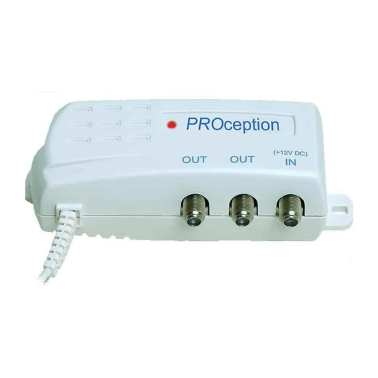 PROception proAMP11 User manual PROception proAMP11 User manual