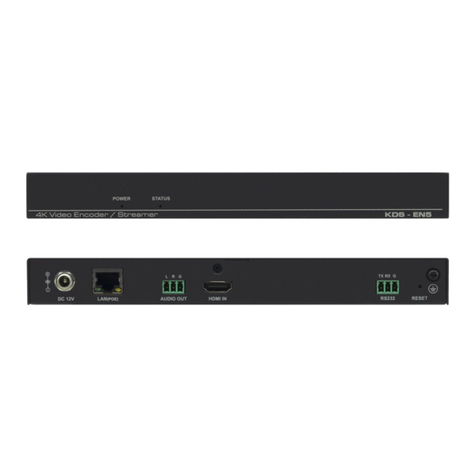 Kramer KDS-EN5 quick start guide