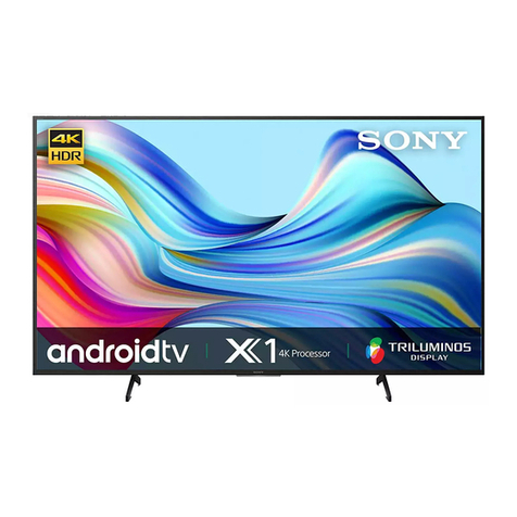 Sony Bravia KD-65X7400H User manual