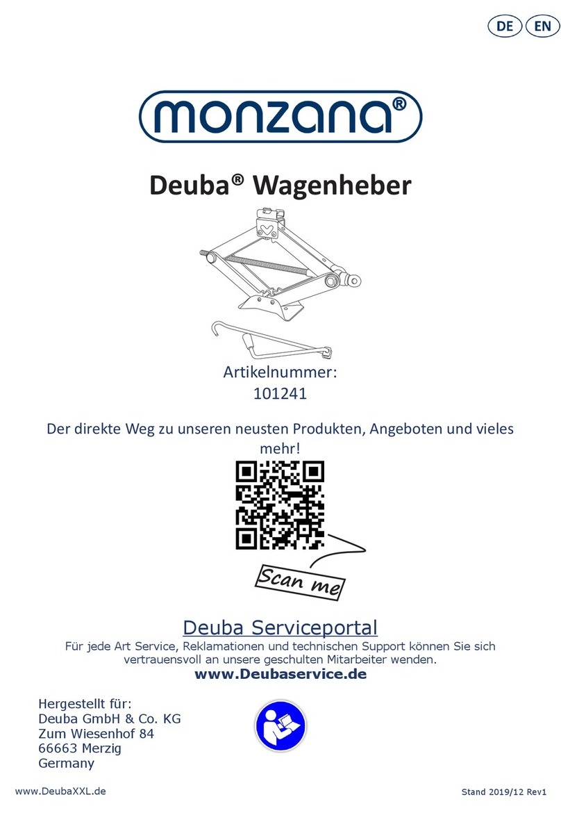 Monzana Deuba DBWH001 instructions