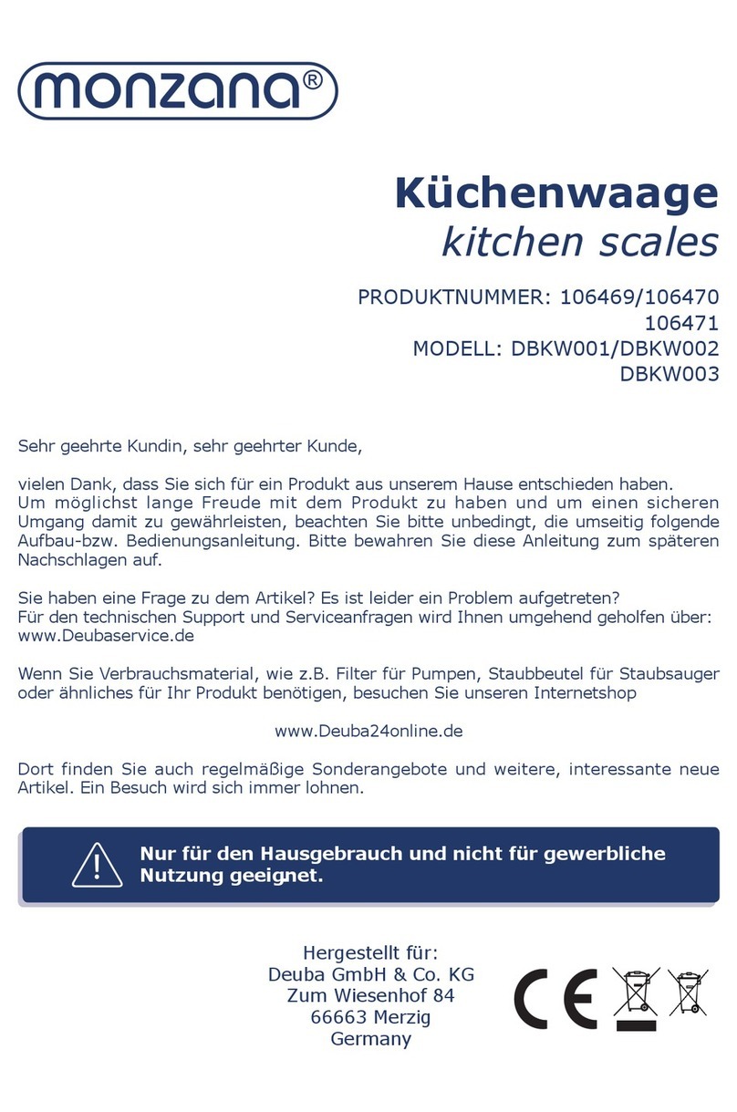Monzana DBKW001 User manual
