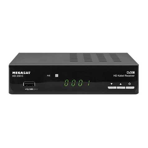 Megasat HD 230 C user manual
