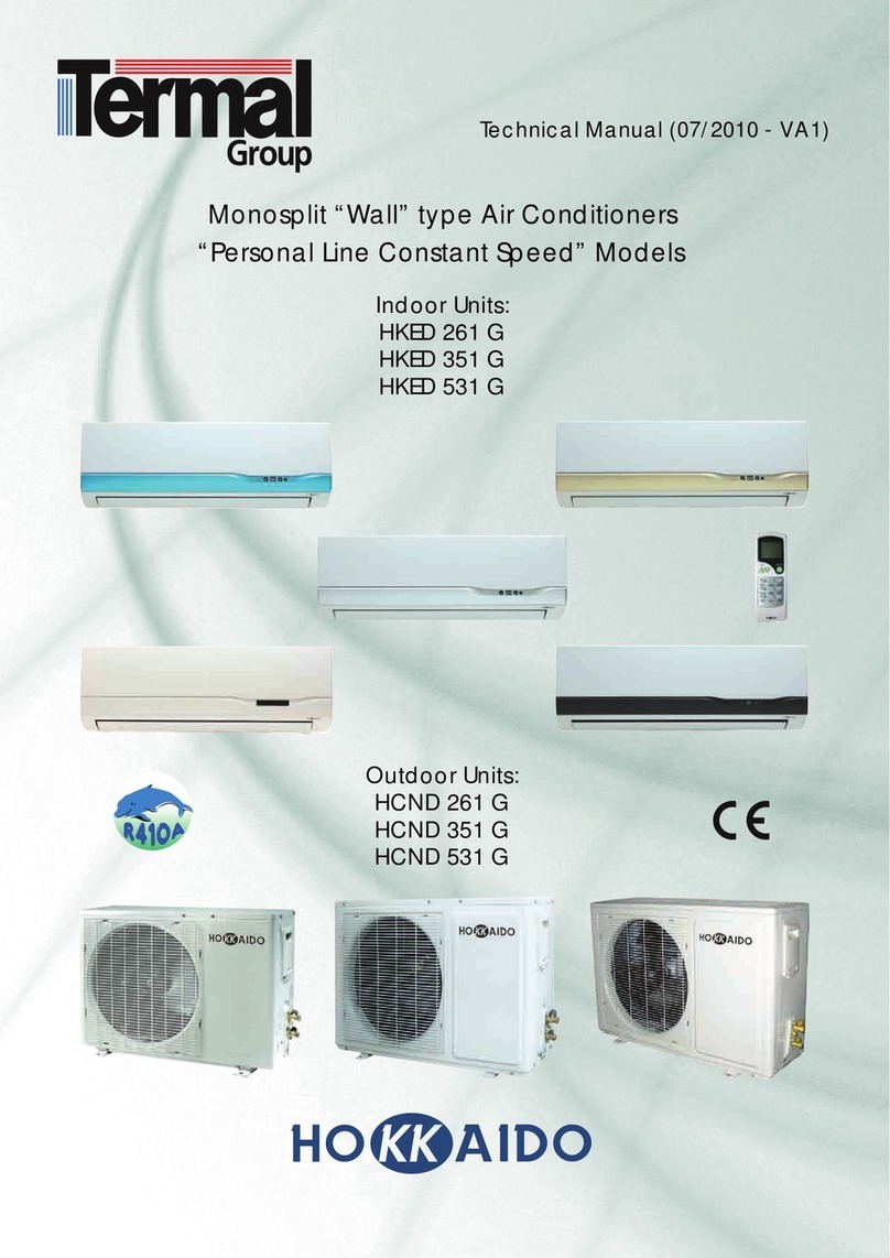 Hokkaido HKED 261 G User manual
