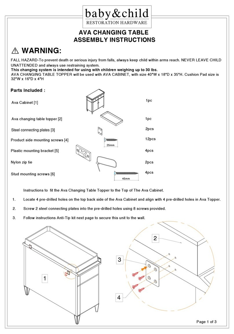 baby&child AVA Assembly instructions