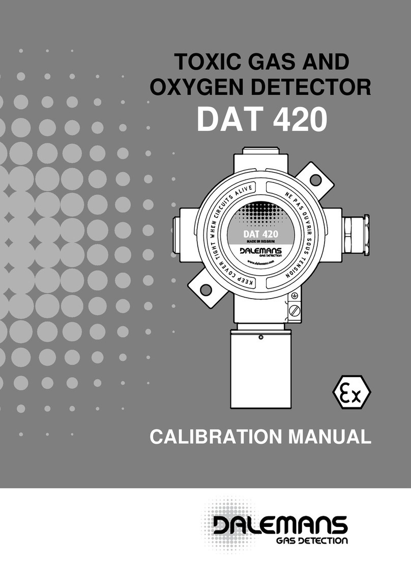 DALEMANS DAT 420 Use and care manual