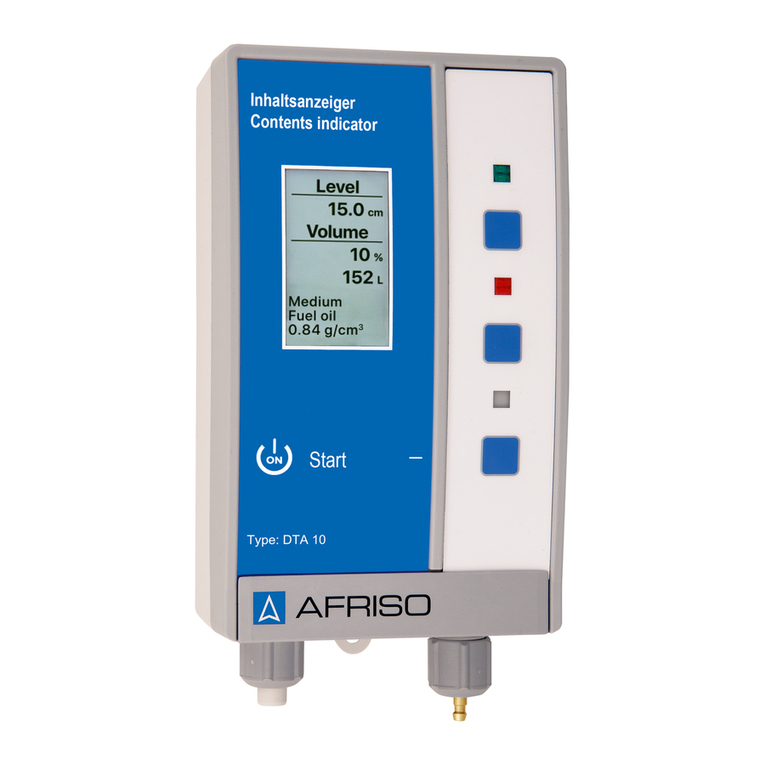 AFRISO DTA 10 User manual