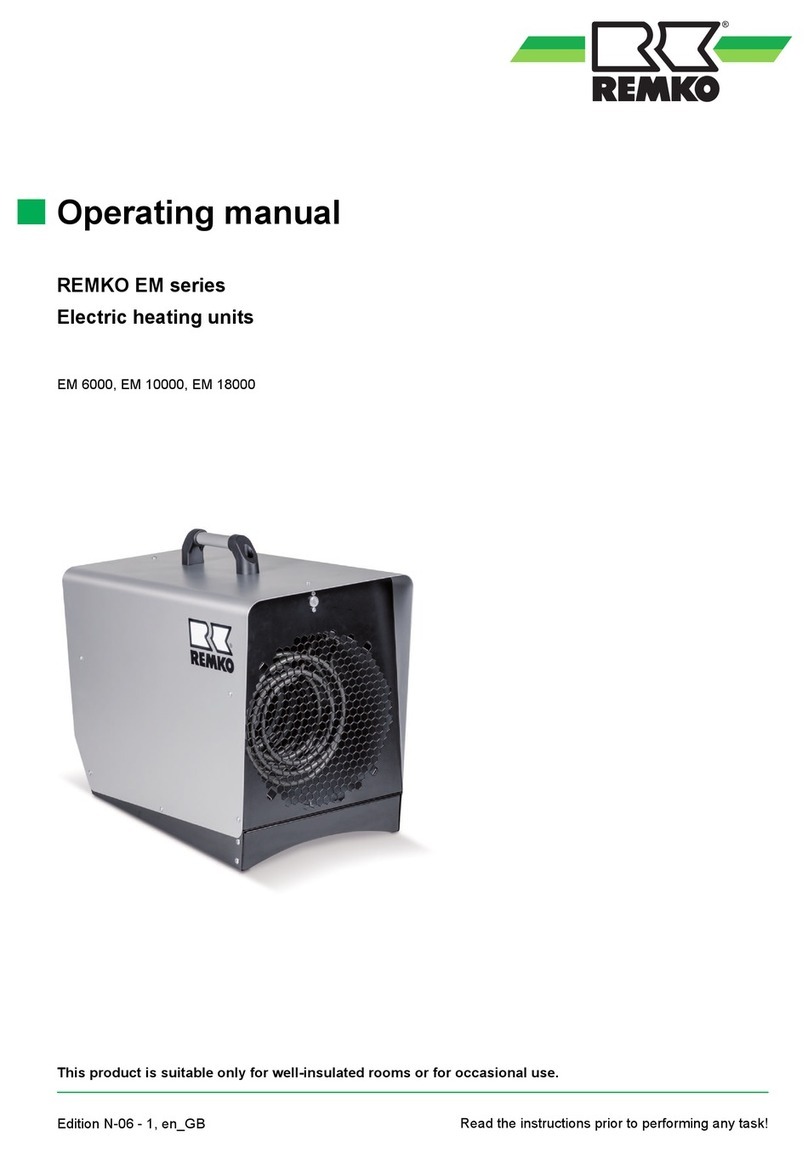 REMKO EM Series operating manual