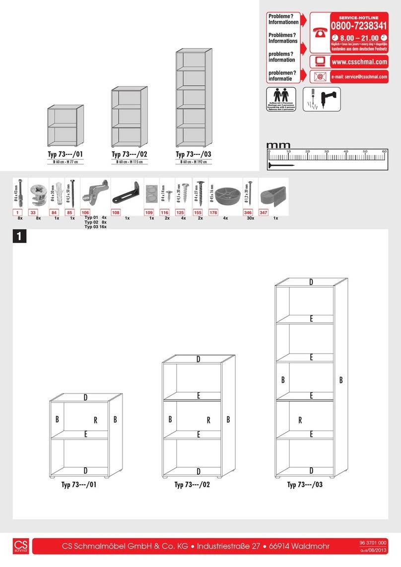 CS Schmal 73 /01 Series manual