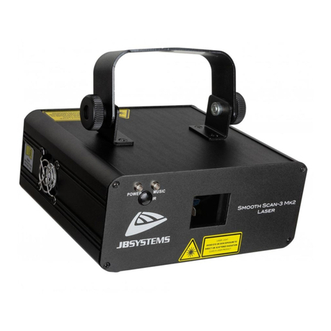 JB Systems Smooth Scan-3 MK2 Laser User manual