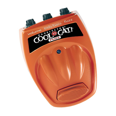 Cool Cat! CF-2 FUZZ instructions