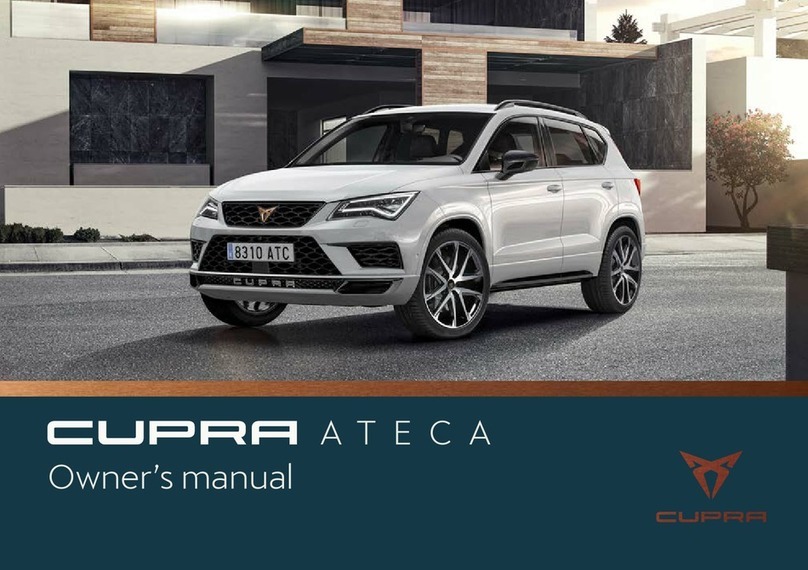 Cupra ATECA owner's manual
