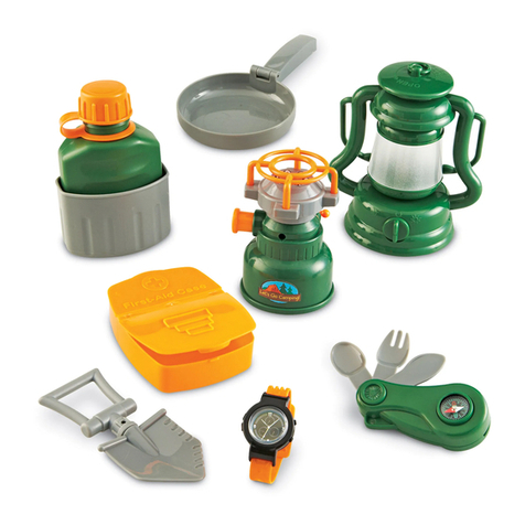Learning Resources Pretend & Play Camp Set User manual
