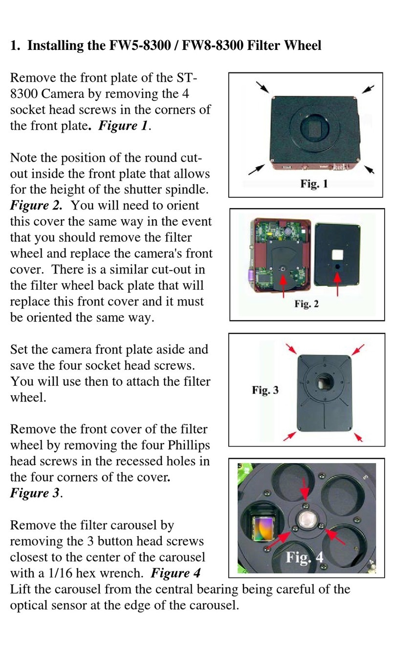 Diffraction SBIG FW5-8300 manual