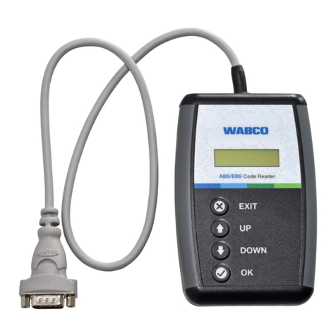 WABCO ABS/EBS CODE READER user manual