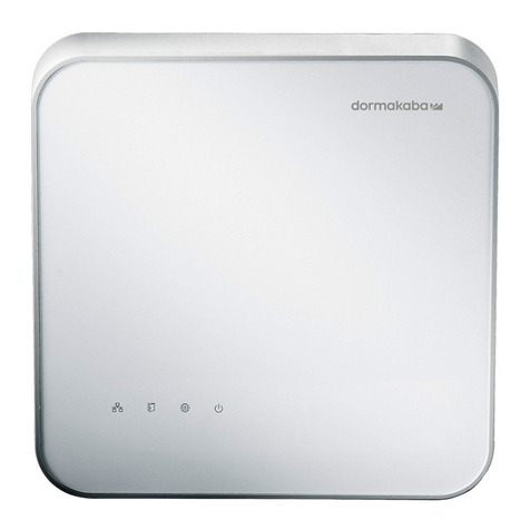 Dormakaba access manager 92 30 User manual