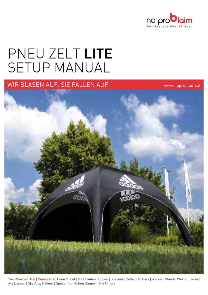 no problaim Pneu Zelte Lite User guide
