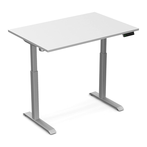 Worktrainer StudyDesk LW80W User manual