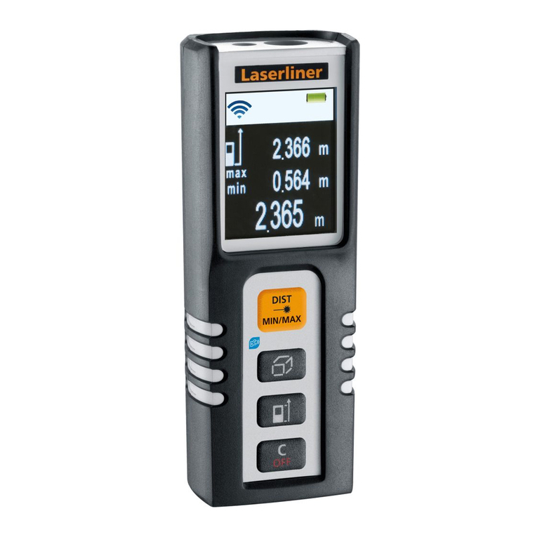 LaserLiner DistanceMaster Compact Plus operating instructions