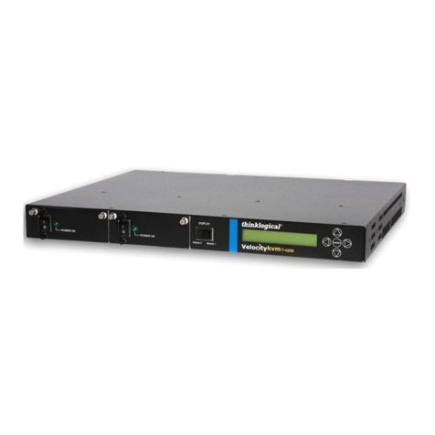 Thinklogical VelocityKVM T Series User manual