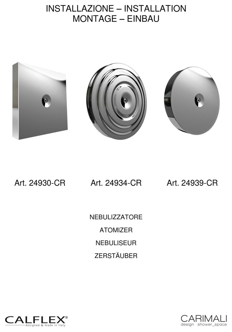 Calflex Carimali 24930-CR Installation