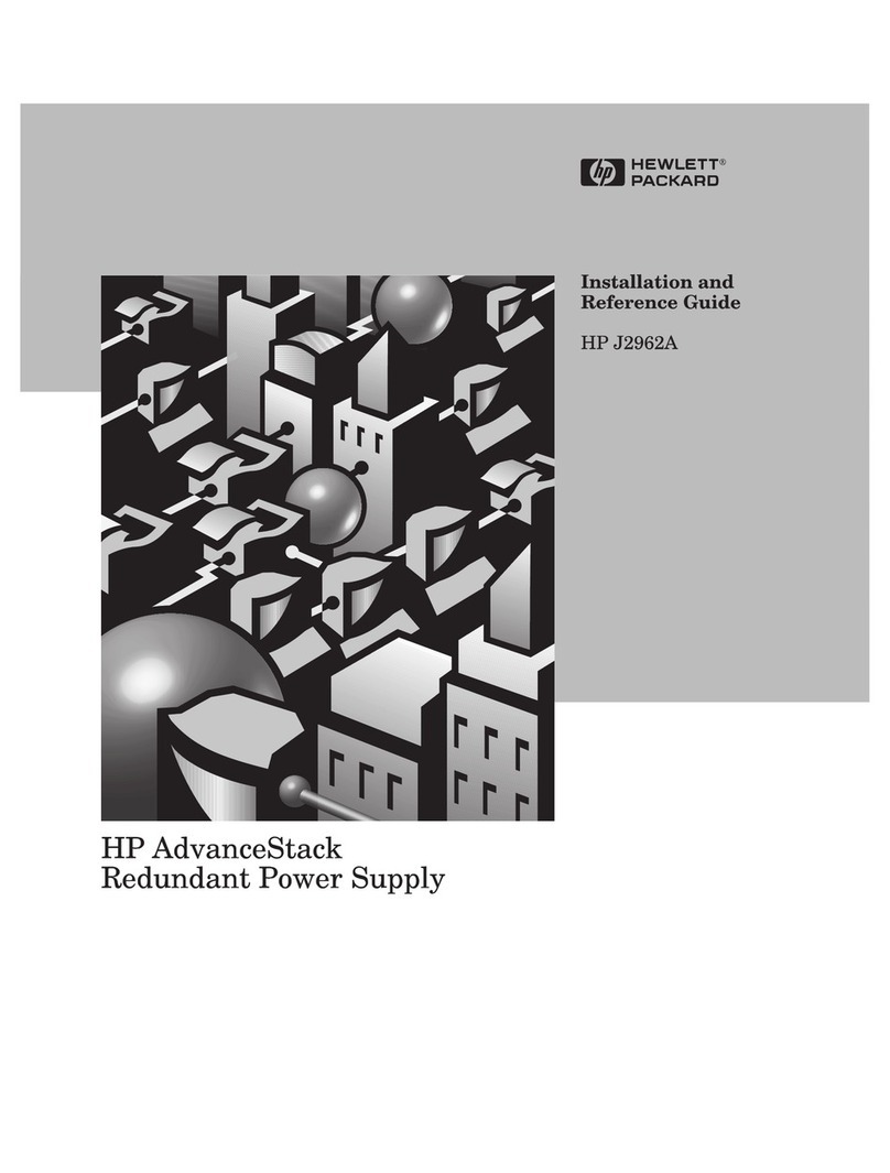 HP J2962A Installation and operating manual