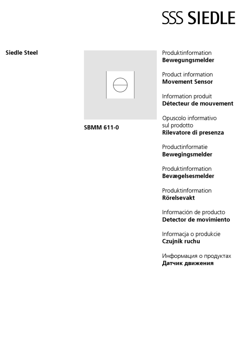 SSS Siedle SBMM 611-0 User manual