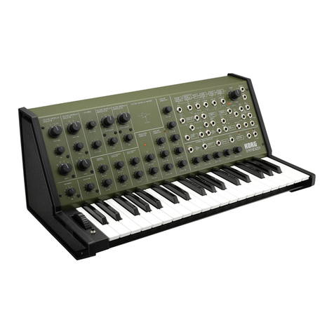 Korg MS-20FS owner's manual