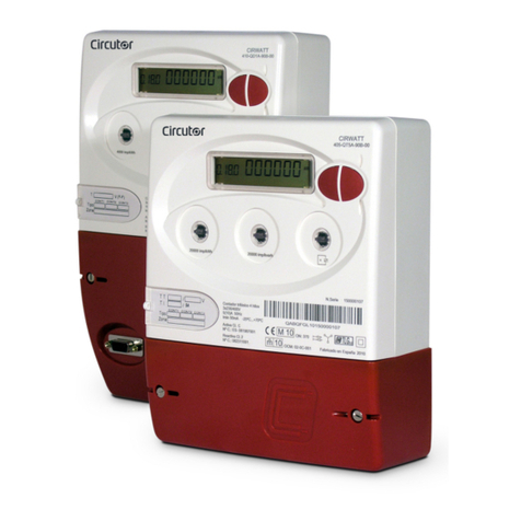 Circutor CIRWATT B 400 User manual