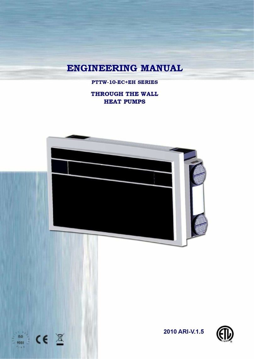 Polar Air PTTW-10-EC+EH Series Engineering manual