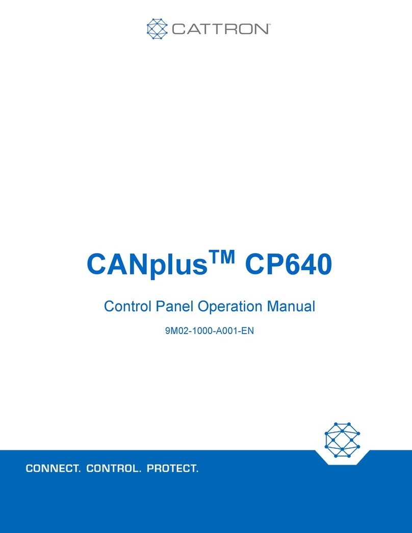 Cattron CANplus CP640 User manual
