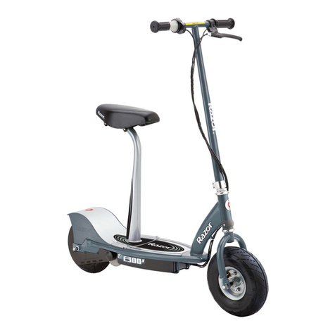 Razor E300 Series User manual Razor E300 Series User manual