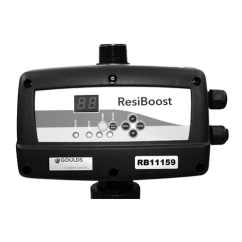 Xylem Goulds ResiBoost RB111512 User manual