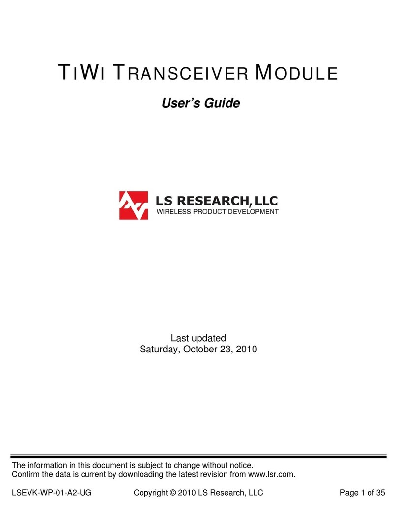 LS RESEARCH TiWi user guide