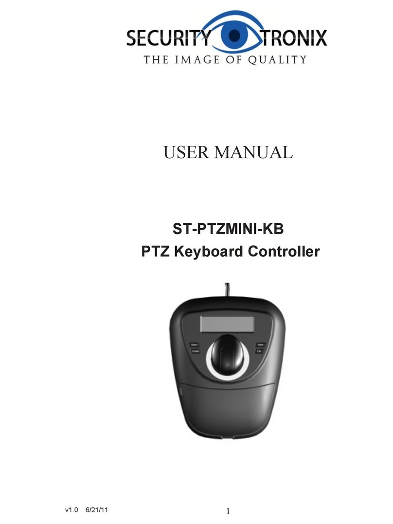 Securitytronix ST-PTZMINI-KB user manual