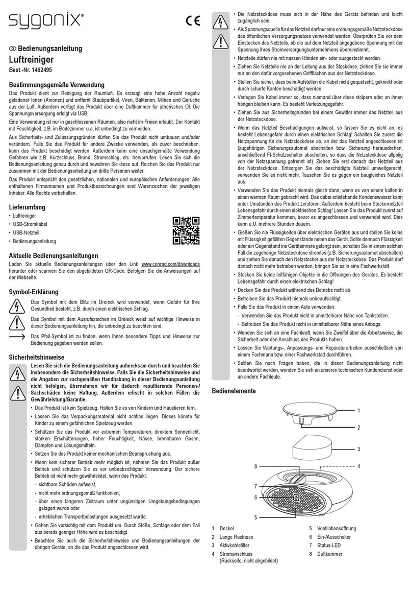 Sygonix GL-3107 operating instructions