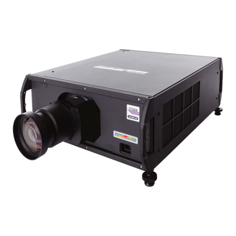 Digital Projection Titan 800 3D series User manual