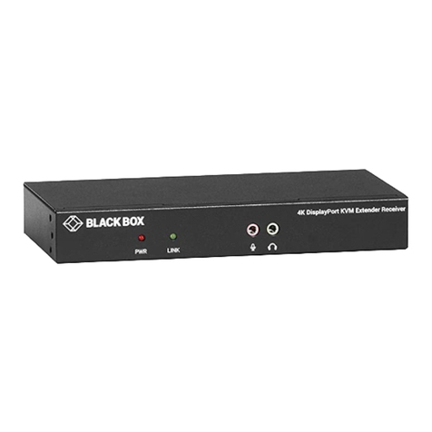 Black Box KVX Series Instructions for use Black Box KVX Series Instructions for use