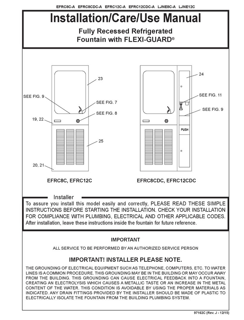 Elkay EFRC8C-A Installation manual