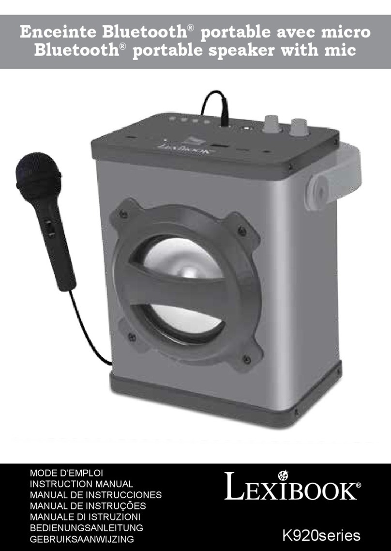 LEXIBOOK K920 Series User manual
