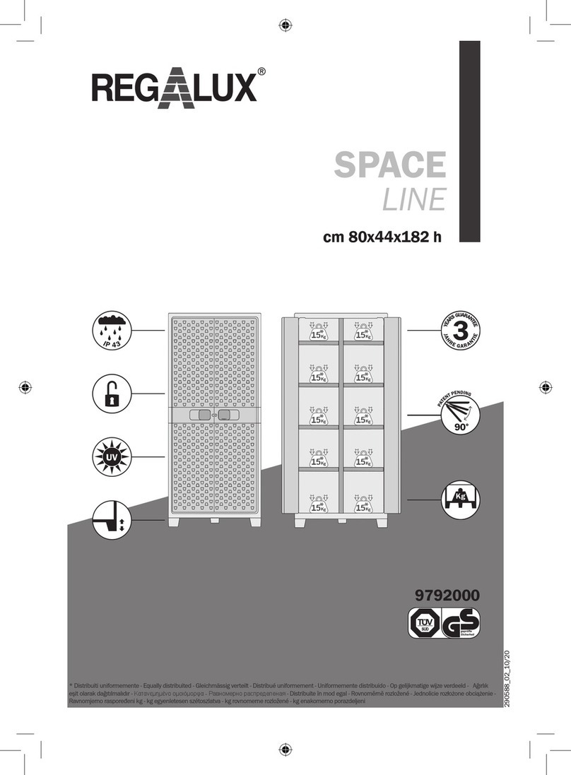 REGALUX SPACE LINE manual