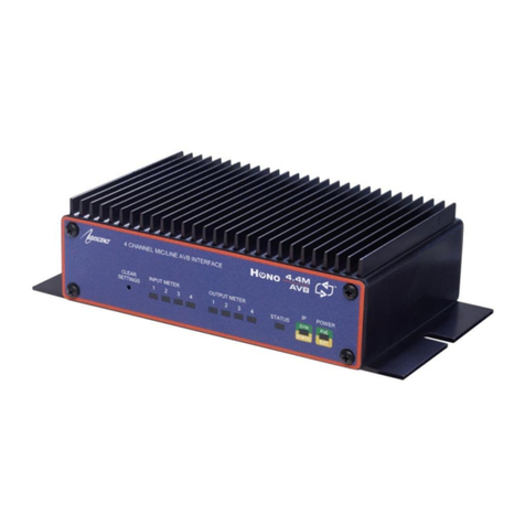 AudioScience Hono AVB 4.4M User manual