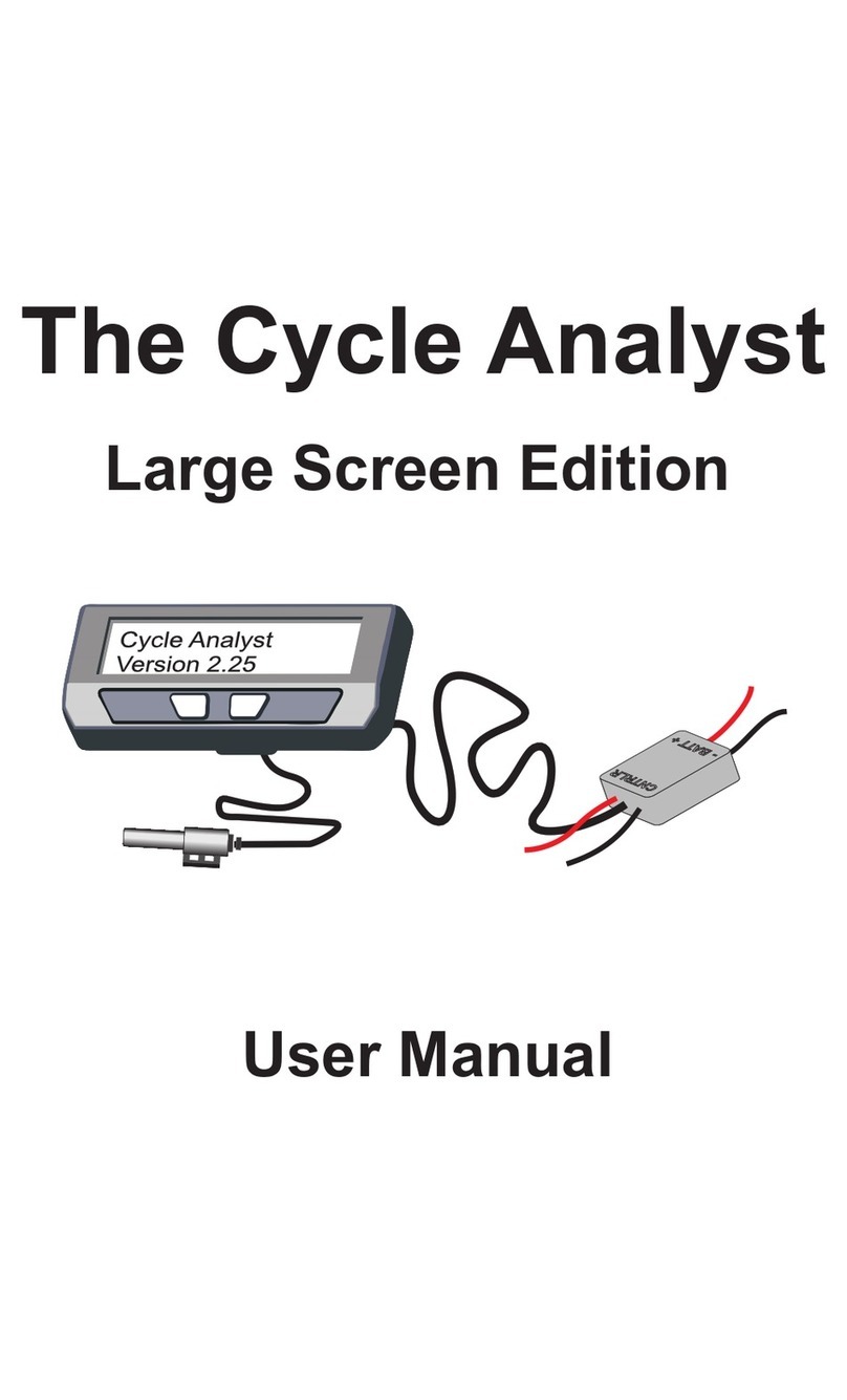 Grin Technologies Cycle Analyst 2.25 CA-SA User manual
